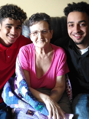 Nana and her boys xo